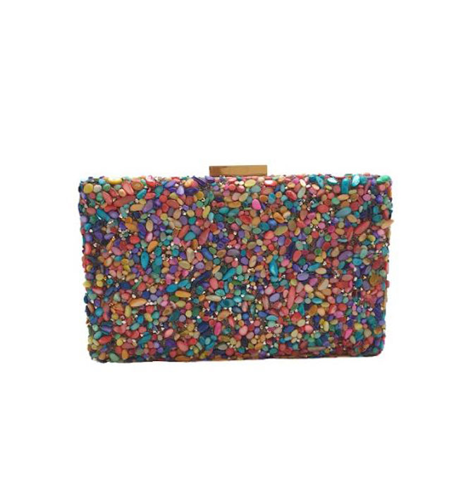 Pochette multicolore mariage outlet